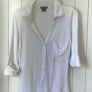 Slouchy Sexy white blouse